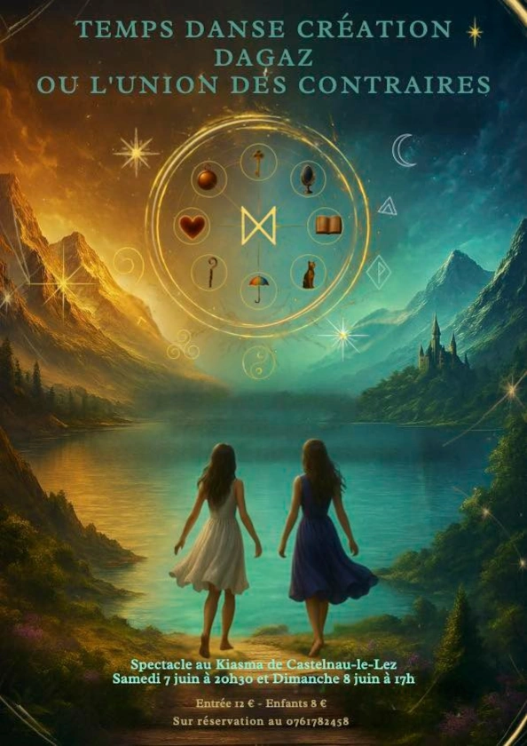 Flyer de spectacle de fin d'enfants