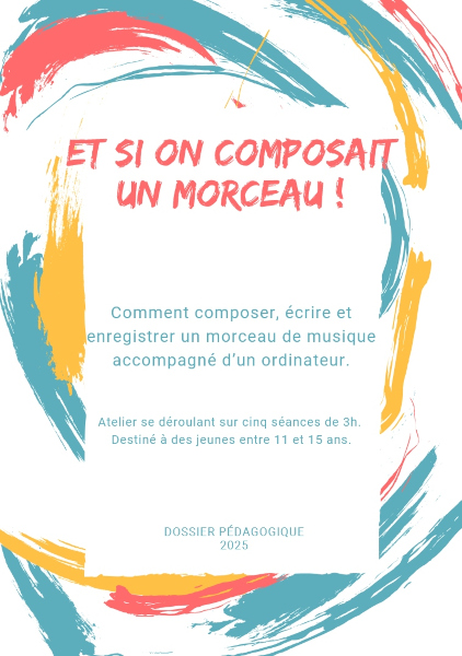 Visuel de l'atelier Musique